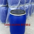 220升大口塑料桶220L开口塑料桶220升包箍塑料桶铁箍桶.